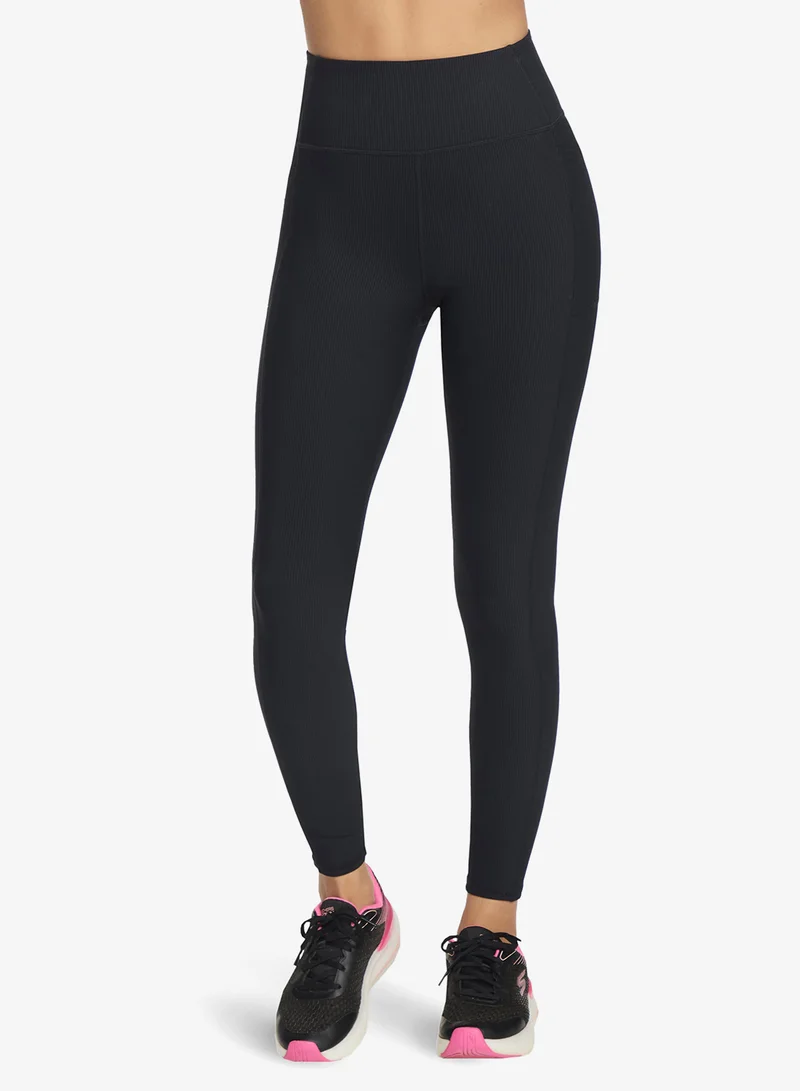 Go Flex Ribbed High-Waisted Leggings